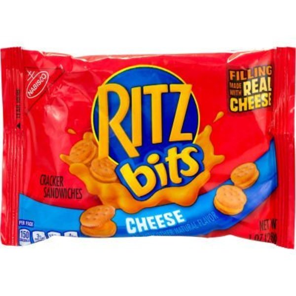 Green Rabbit Holdings RITZ BITS Cheese Sandwich Crackers, 1 oz, 48 Count 30400071